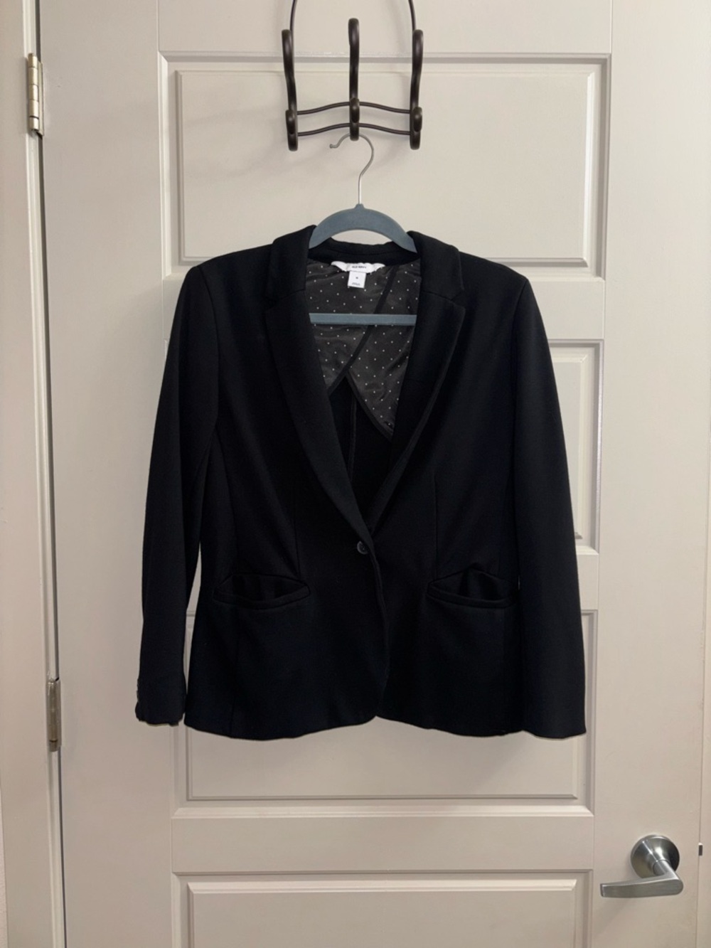 Old Navy Black Single-Button Women's Blazer